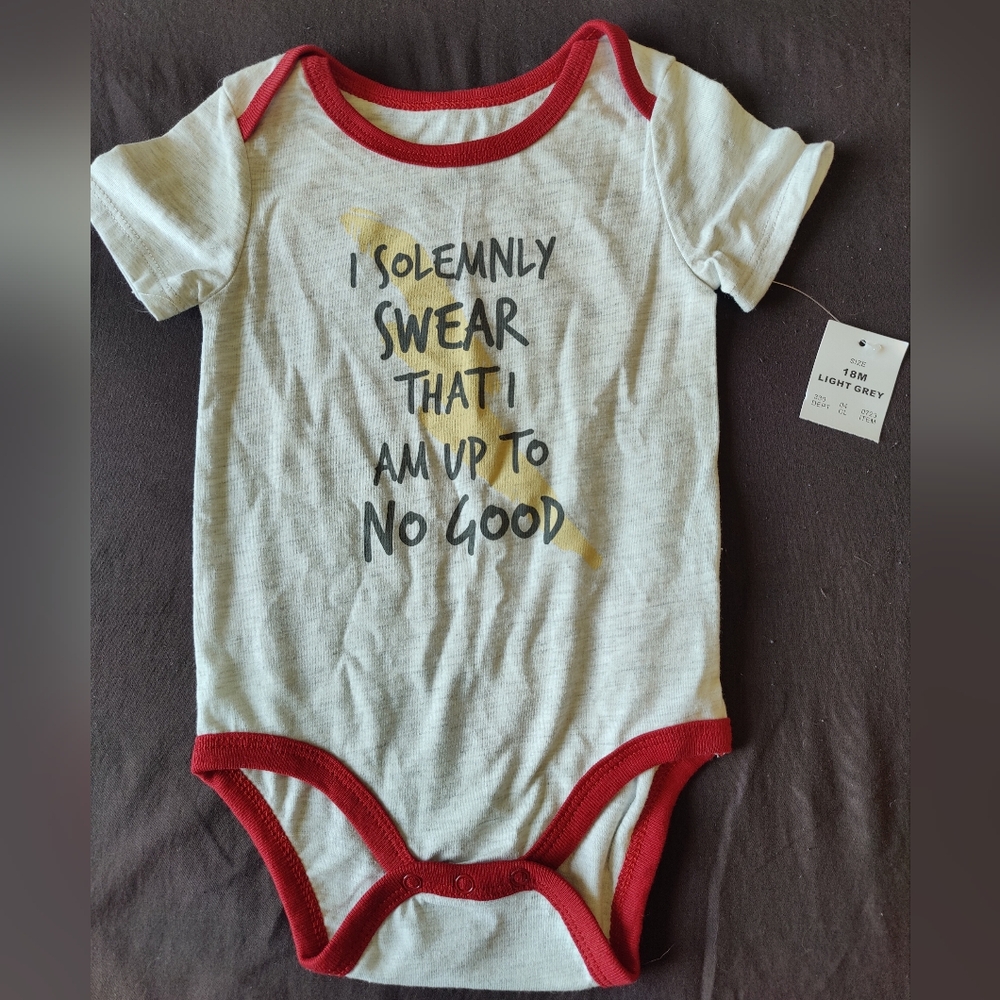 NWT Harry Potter Onesie 18M